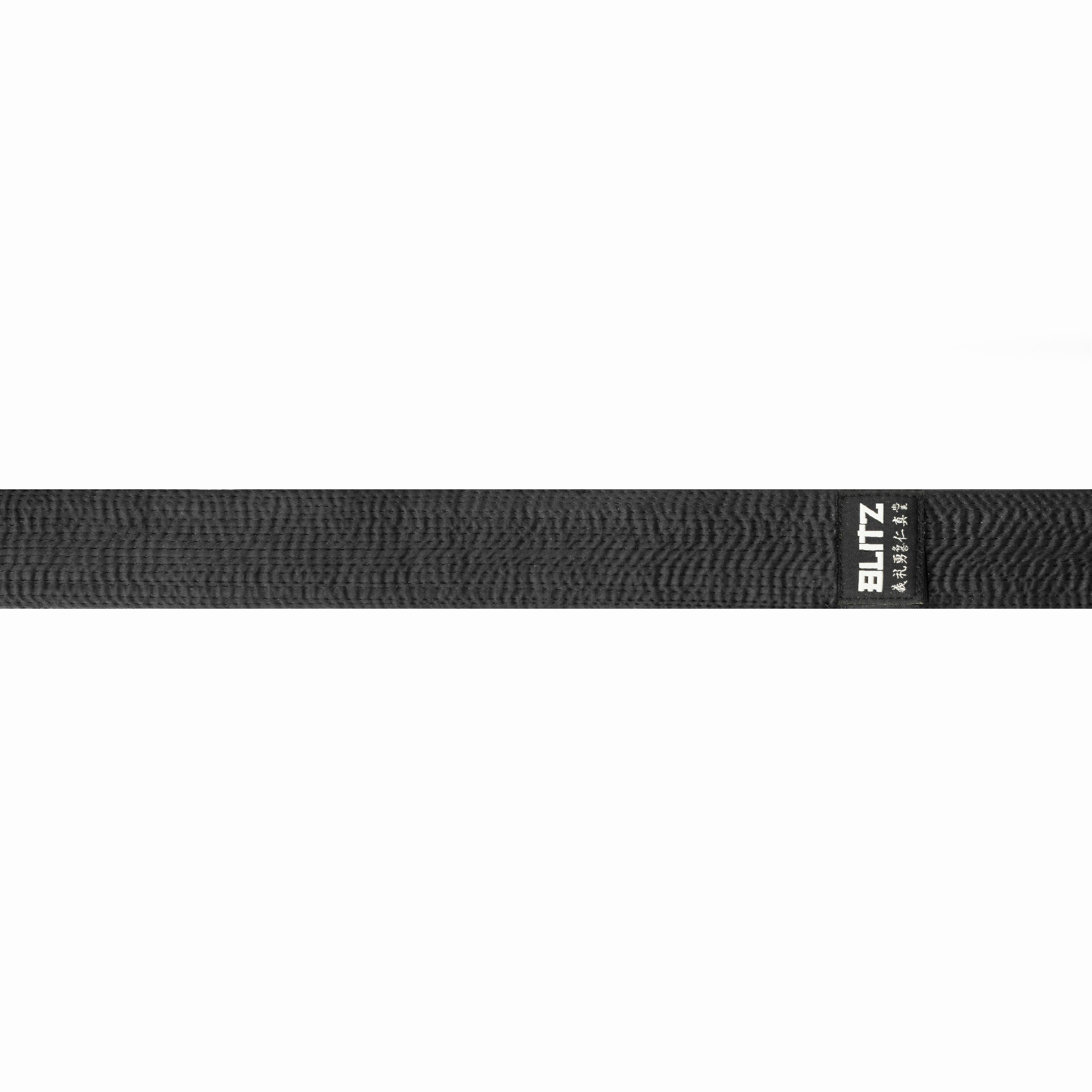 Blitz Deluxe Silk Black Belt