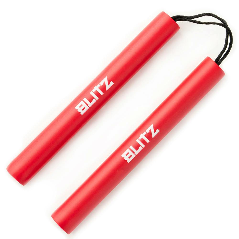 Blitz Red Foam Cord Nunchaku